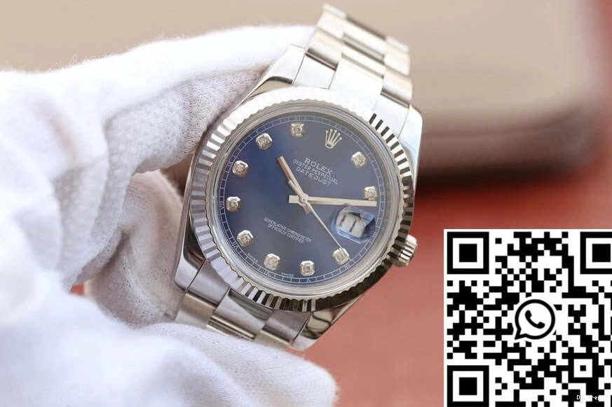 M126334-0015 EW Factory Blue Dial Rolex Datejust 0116